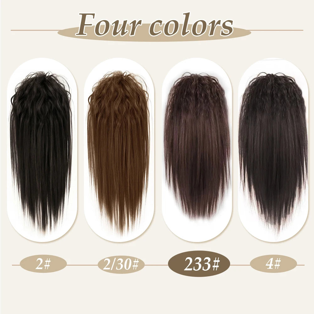 16-Inch Claw Clip Straight Ponytail Hair Extension