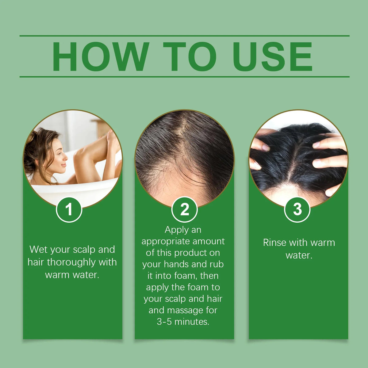 Batana Oil Hair Growth Shampoo for Damaged Hair and Scalp Repair