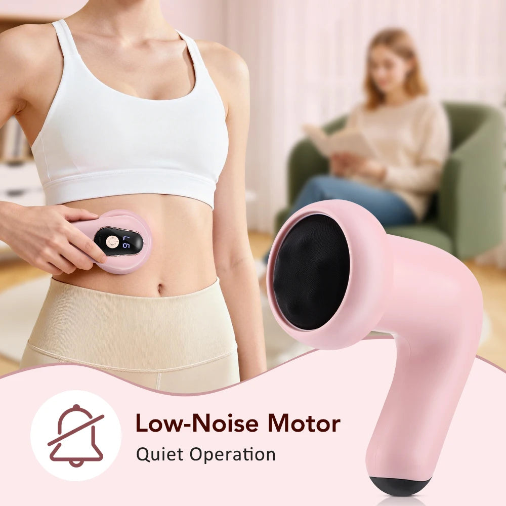 Portable Handheld Body Massager with 5 Massage Heads for Whole Body