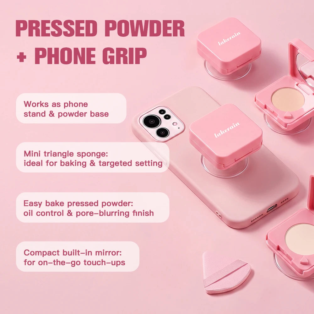 Matte Foundation Stick and Setting Powder Makeup Set for Flawless Skin - 22