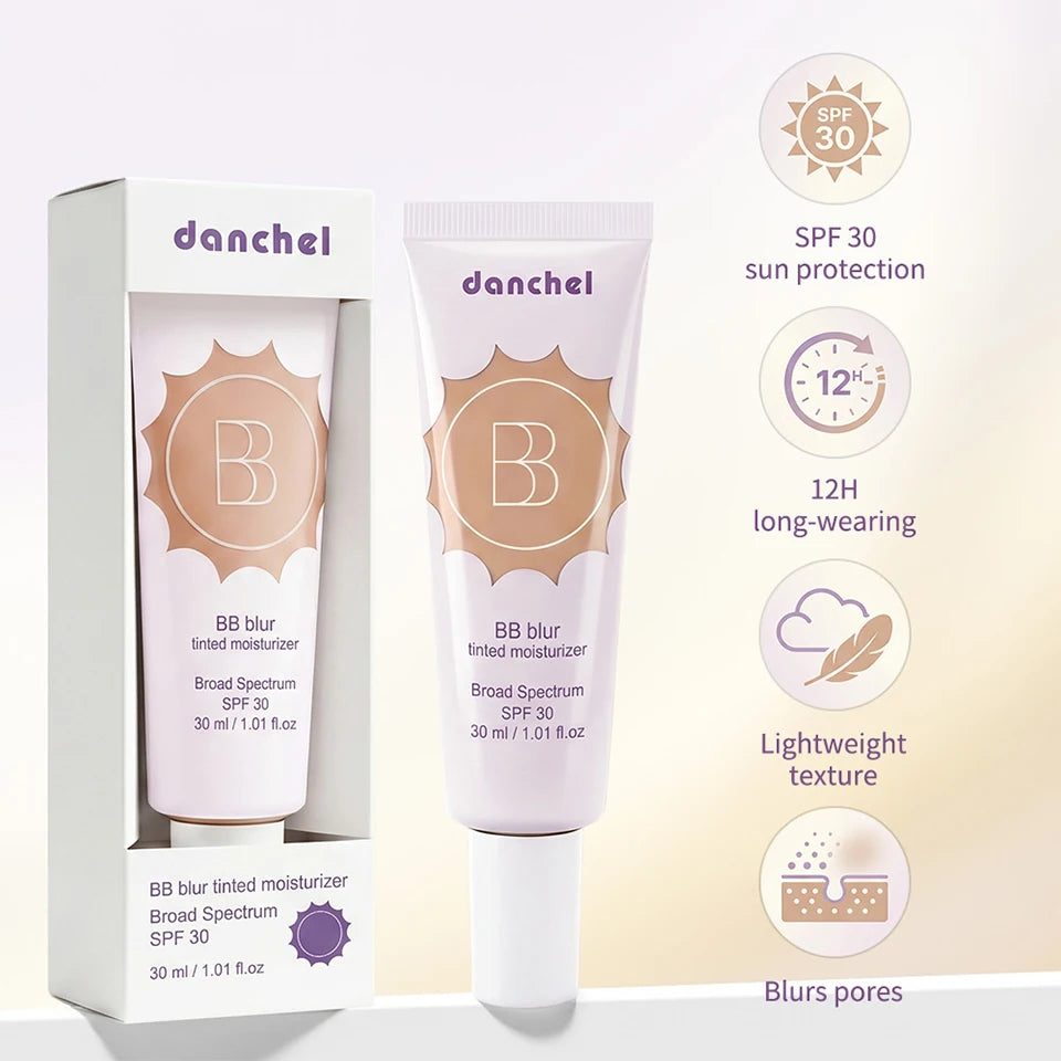 Matte Tinted Moisturizer BB Cream for Flawless Coverage and SPF Protection - 8