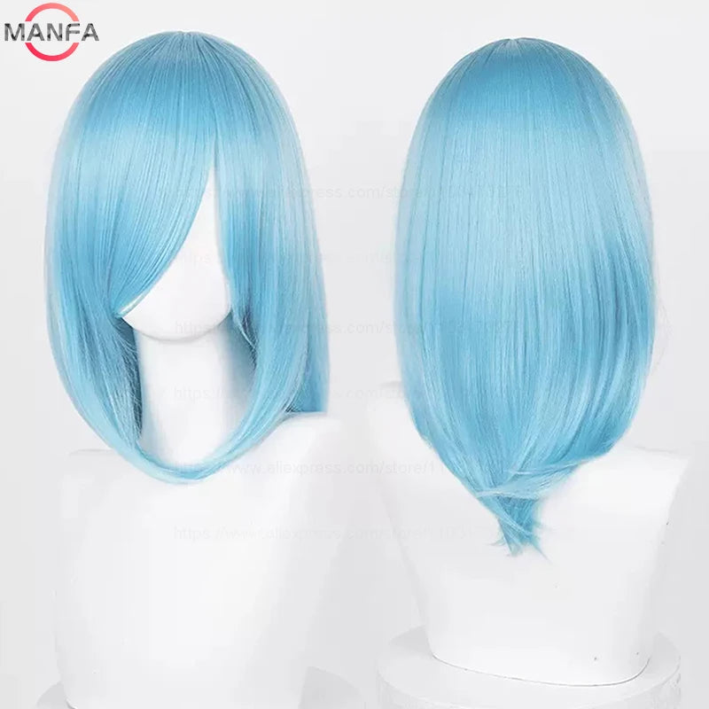 40cm Heat Resistant Anime Cosplay Wig - 17