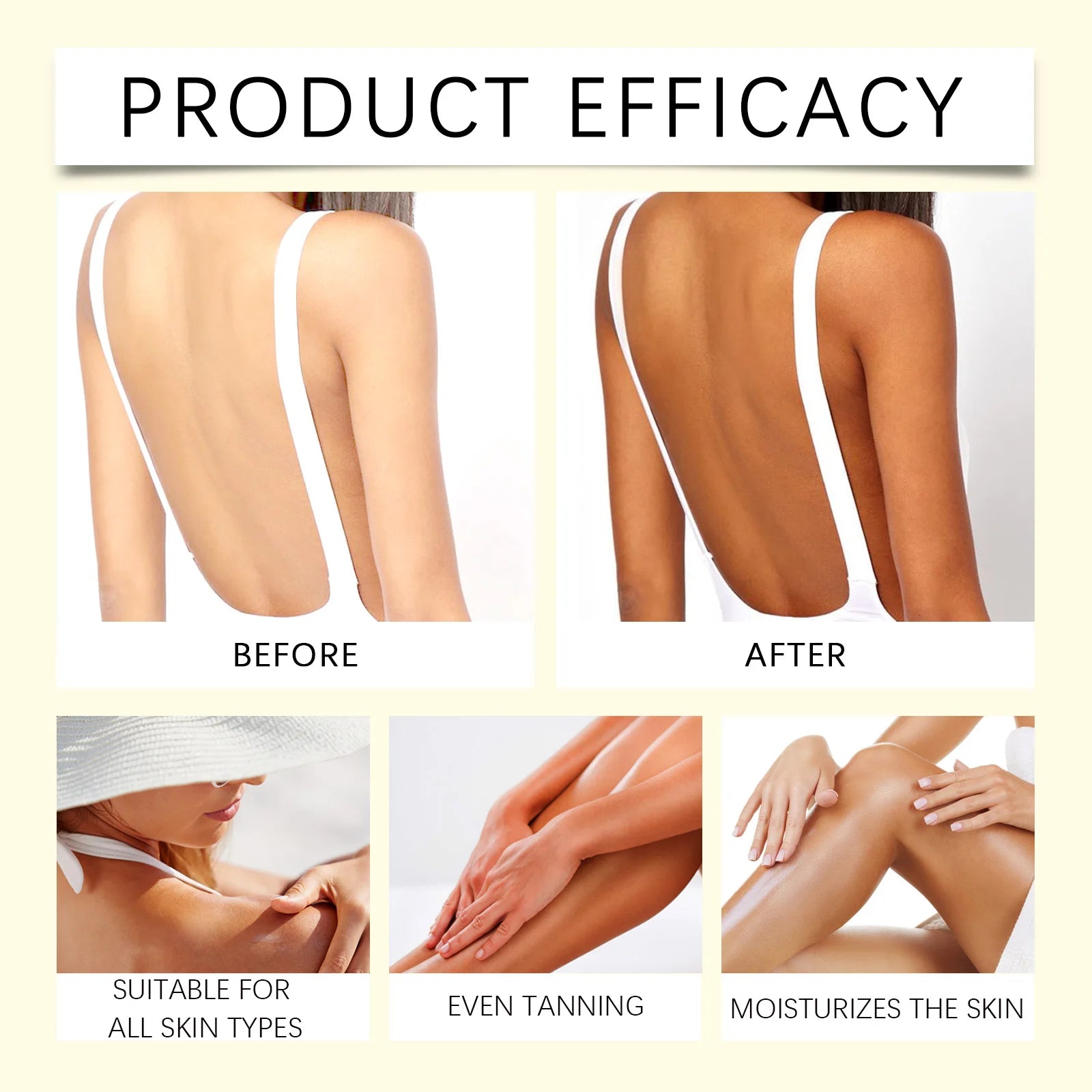 Intensive Tanning Accelerator Cream for Radiant Sunless Bronze Skin - 18