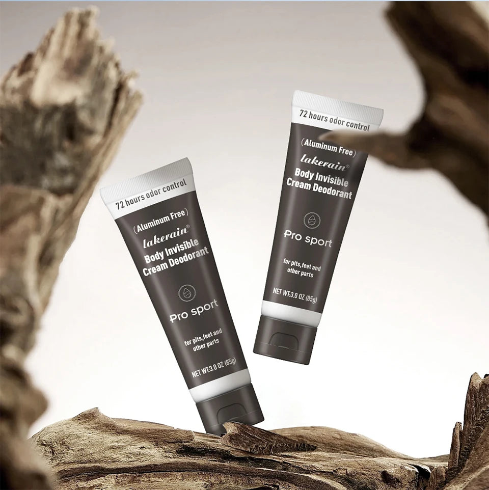 All-Day Invisible Body Deodorant Cream for Full Body Odor Protection