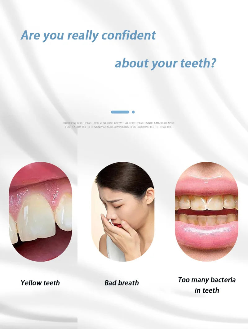 Probiotic Teeth Whitening Toothpaste for Stain Removal and Fresh Breath - 12