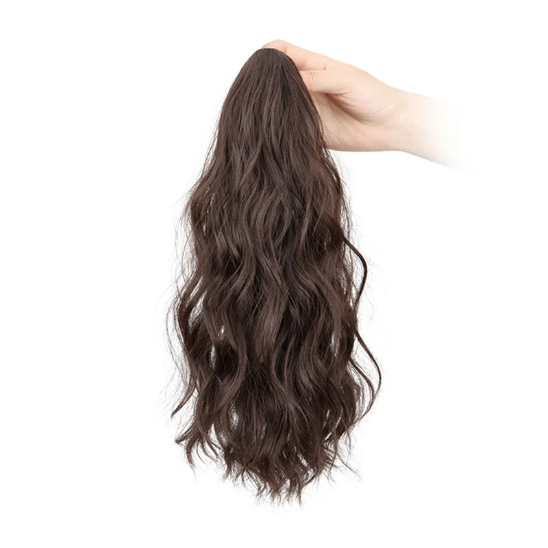 14-Inch Curly Claw Clip Ponytail Hair Extension