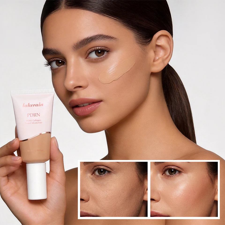 PDRN Collagen Tinted Moisturizer for All-Day Radiant Skin and Coverage - 10
