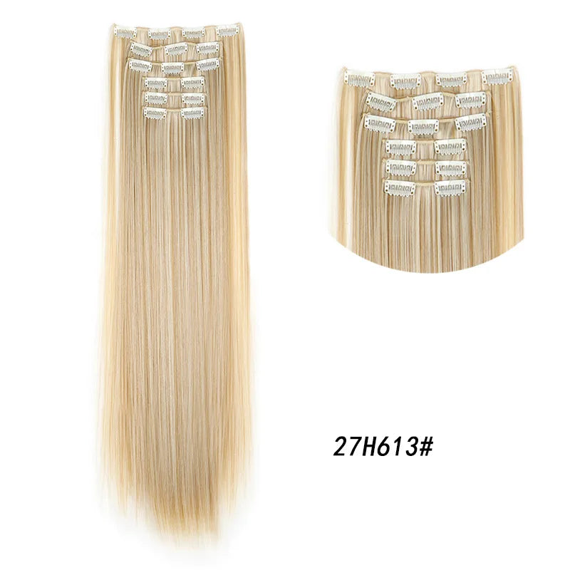 Long Curly Clip-In Hair Extensions for Instant Volume and Length