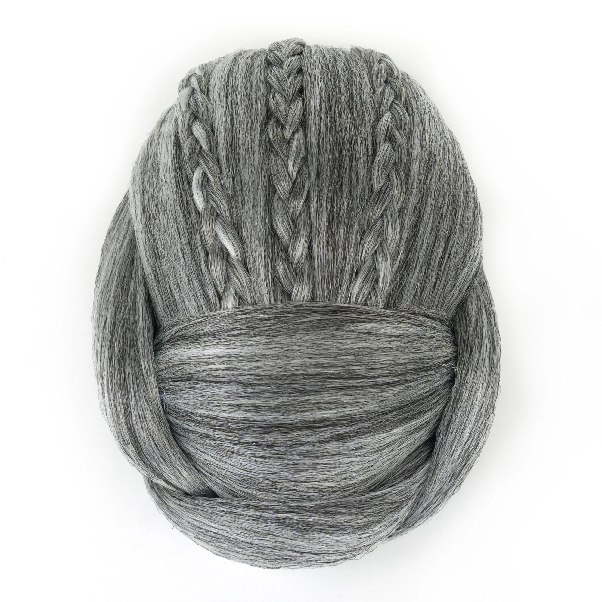 Synthetic Braided Chignon Hair Bun for Elegant Updos - 1