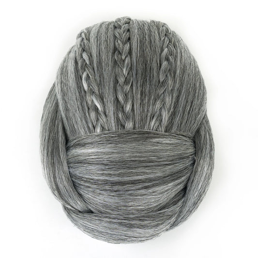 Synthetic Braided Chignon Hair Bun for Elegant Updos