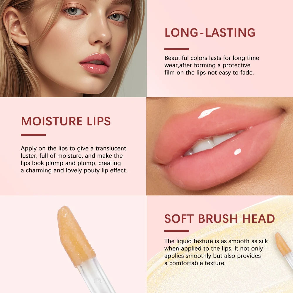Honey Infused Hydrating Lip Gloss for Soft Nourished Lips