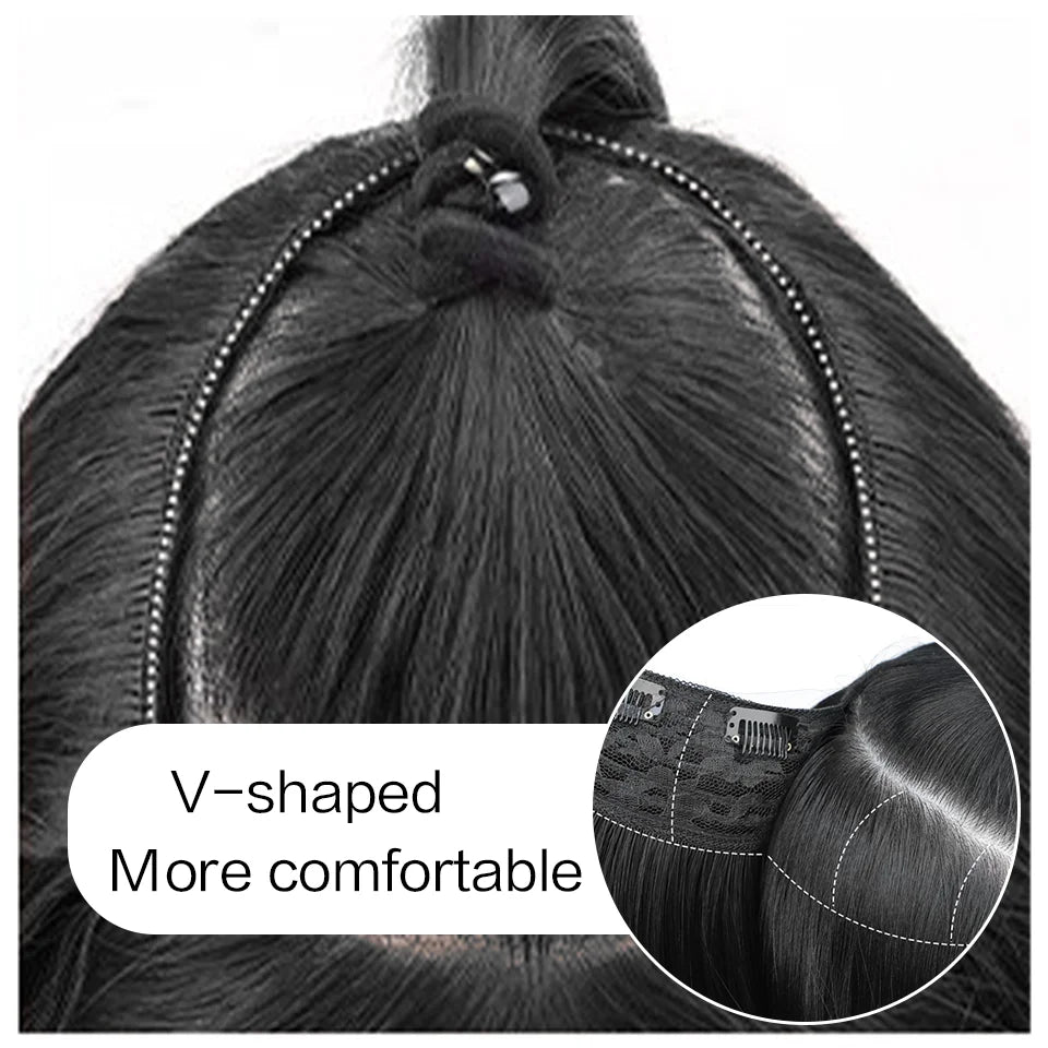 V-Shaped Layered Hair Extensions for Instant Volume and Length - 4