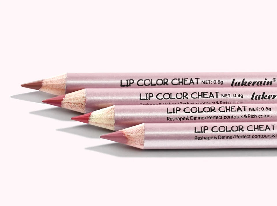 Waterproof Matte Lip Liner Pencil Set for Long-Lasting Defined Lips - 18
