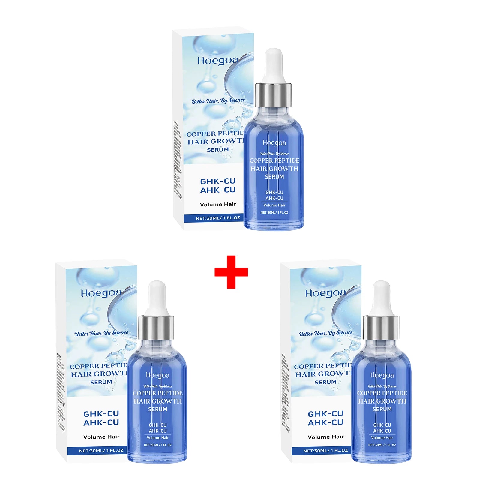 Copper Peptide Hair Growth Serum for Damaged and Thinning Hair - 14