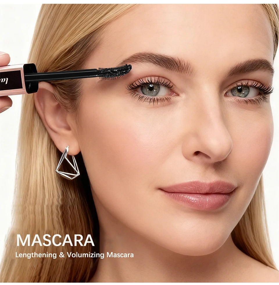 Waterproof Lengthening and Volumizing Mascara for Long Lasting Defined Lashes - 9