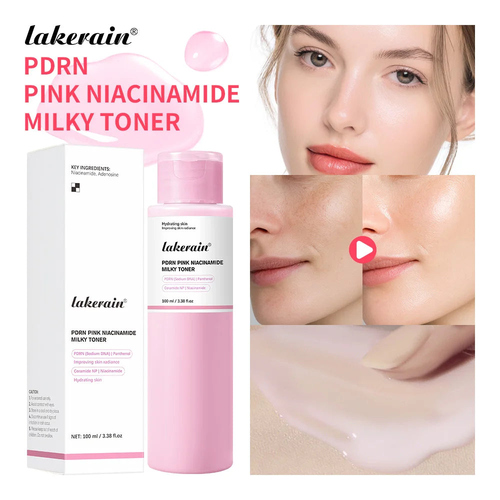 PDRN Niacinamide Milky Toner for Deep Hydration and Glowing Radiant Skin - 1