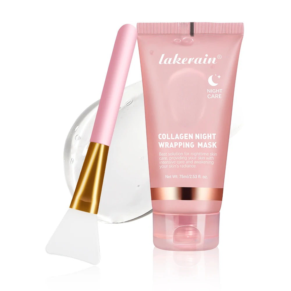 Collagen Overnight Wrapping Peel-Off Mask for Hydrating and Firming Skin - 2