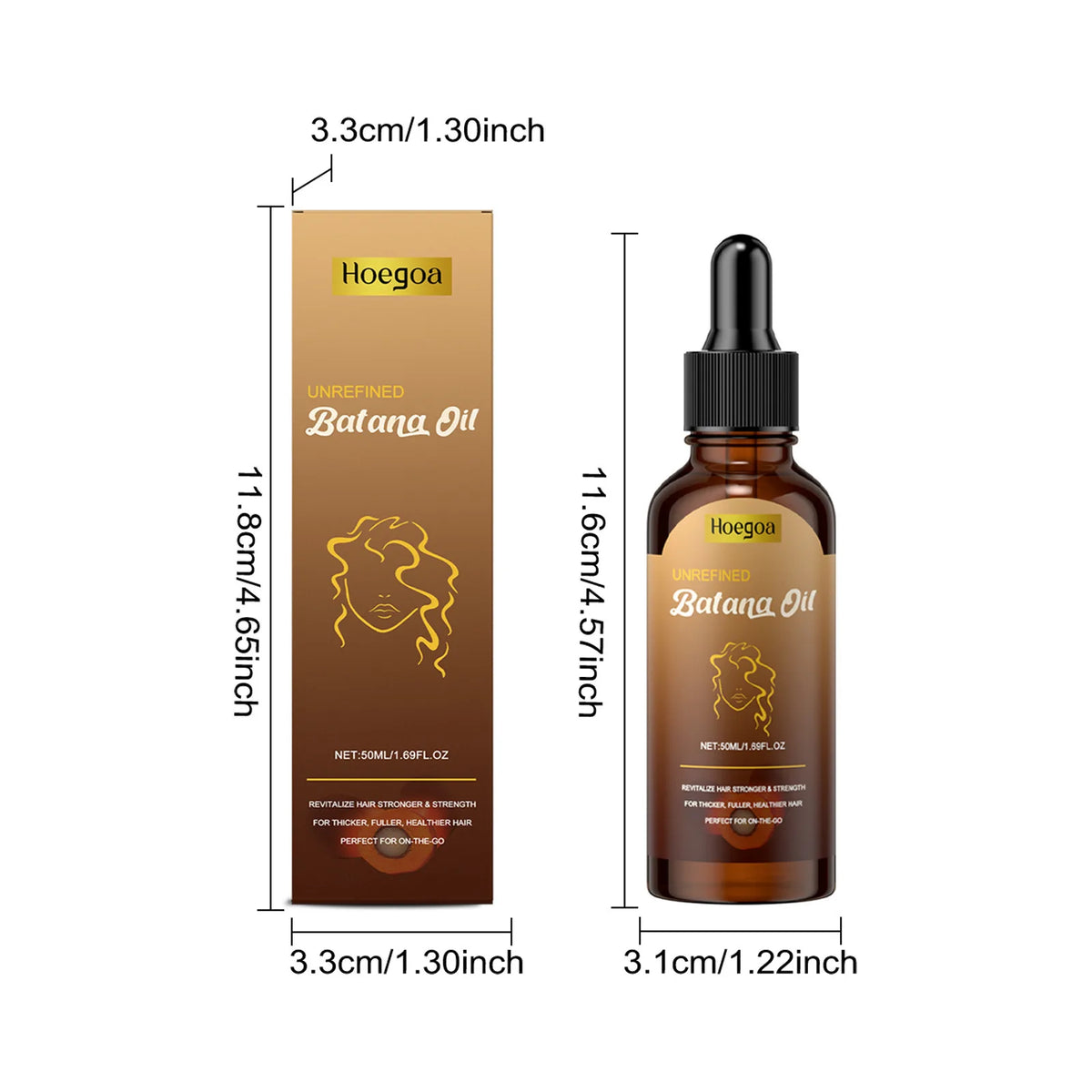 Batana Oil Hair Growth Shampoo for Scalp Treatment and Damage Repair