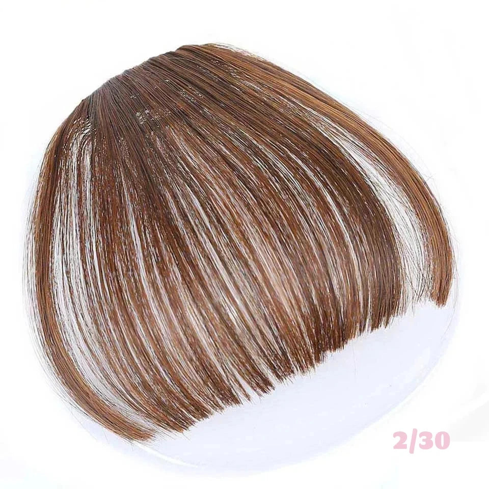 Clip In Air Bangs for Natural Hair Volumizing and Face Framing