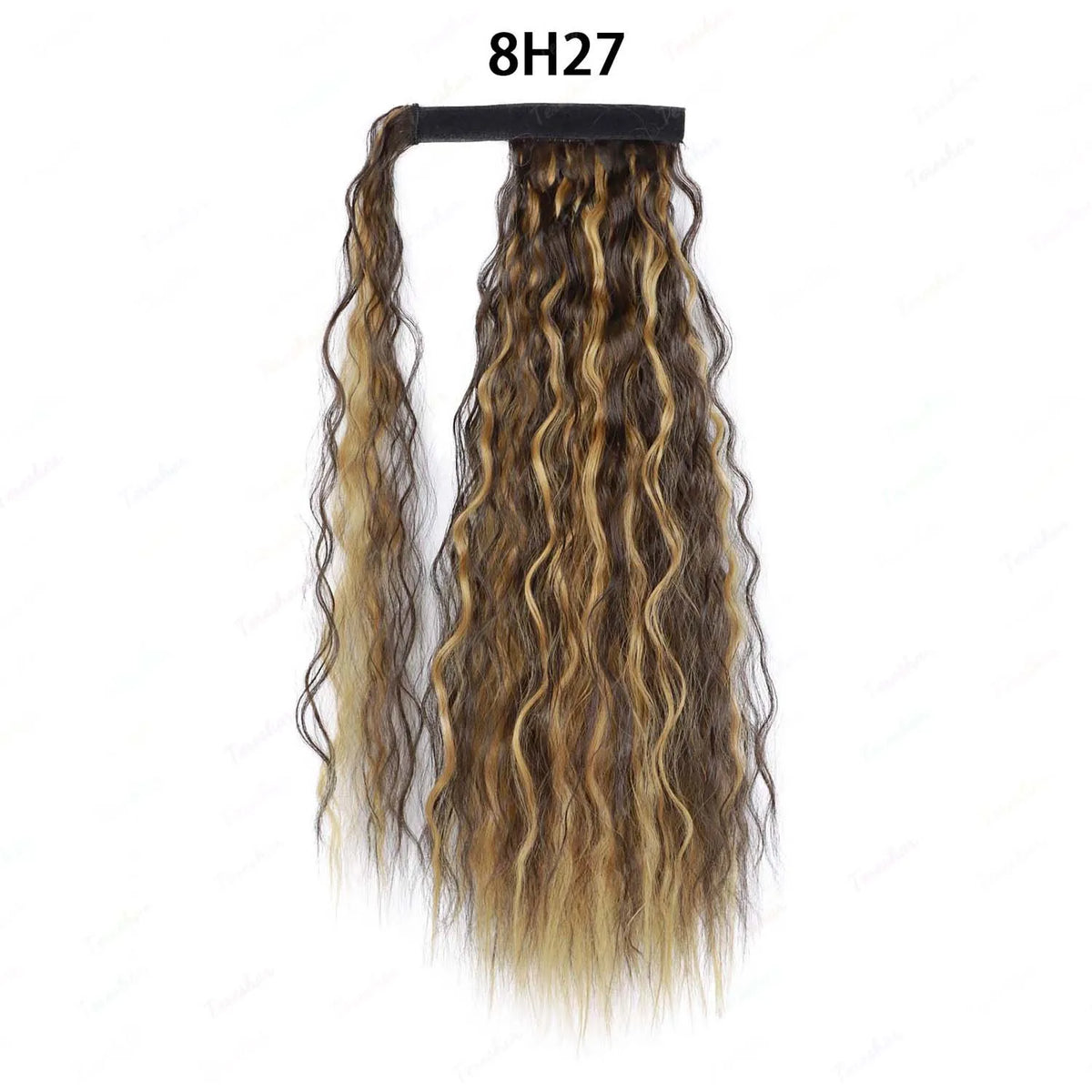 Long Wavy Synthetic Wrap Around Ponytail Extension for Instant Volume
