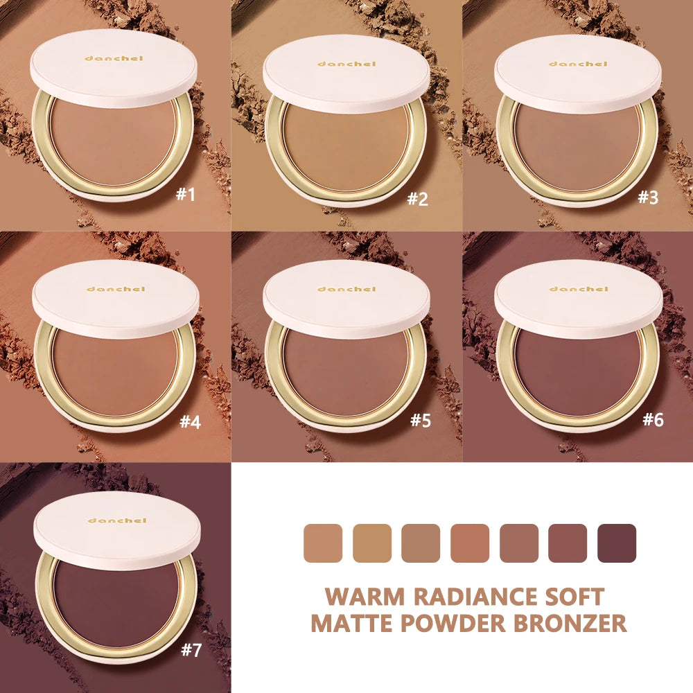 Buildable Soft Matte Bronzer Powder for Natural Face Contouring - 9