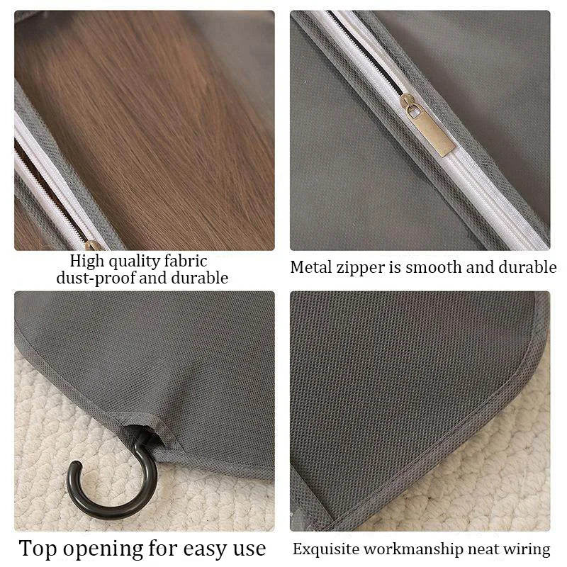 Dust-Proof Hanging Wig Storage Bag with Hanger