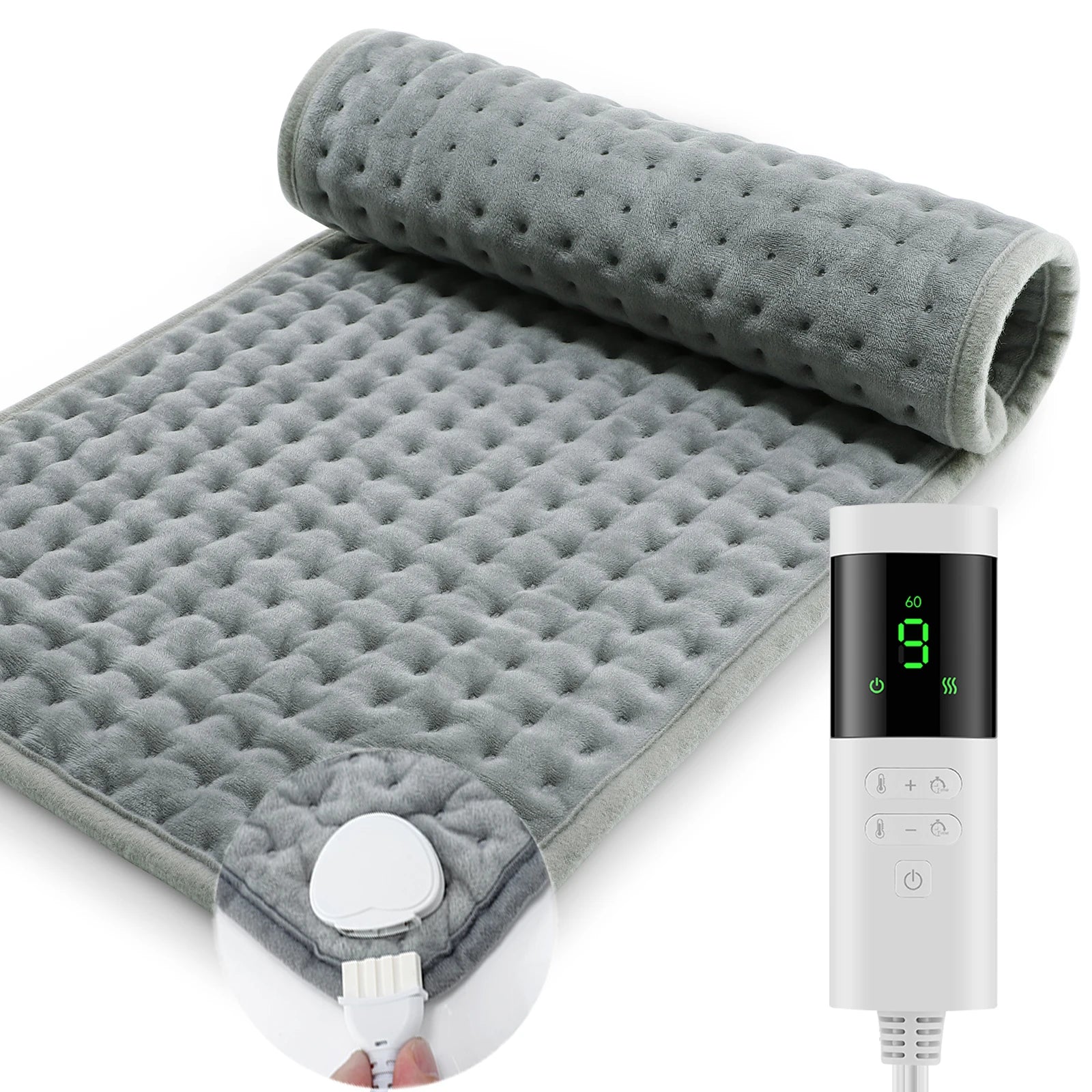 Electric Heating Pad for Pain Relief and Warmth at Home or Office - 1