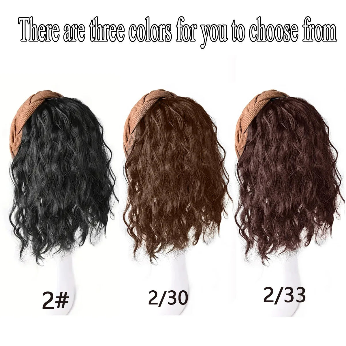 Curly Wavy Headband Hair Extension for Instant Volume - 2