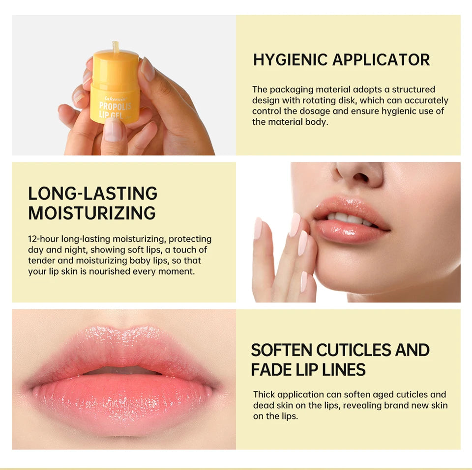 Propolis Hydrating Lip Repair Gel for Smooth and Soft Lips - 9