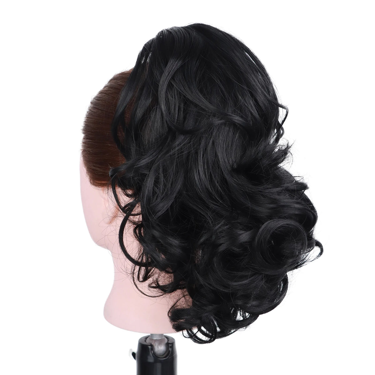 Curly Wavy Claw Clip Ponytail Hair Extension for Instant Volume