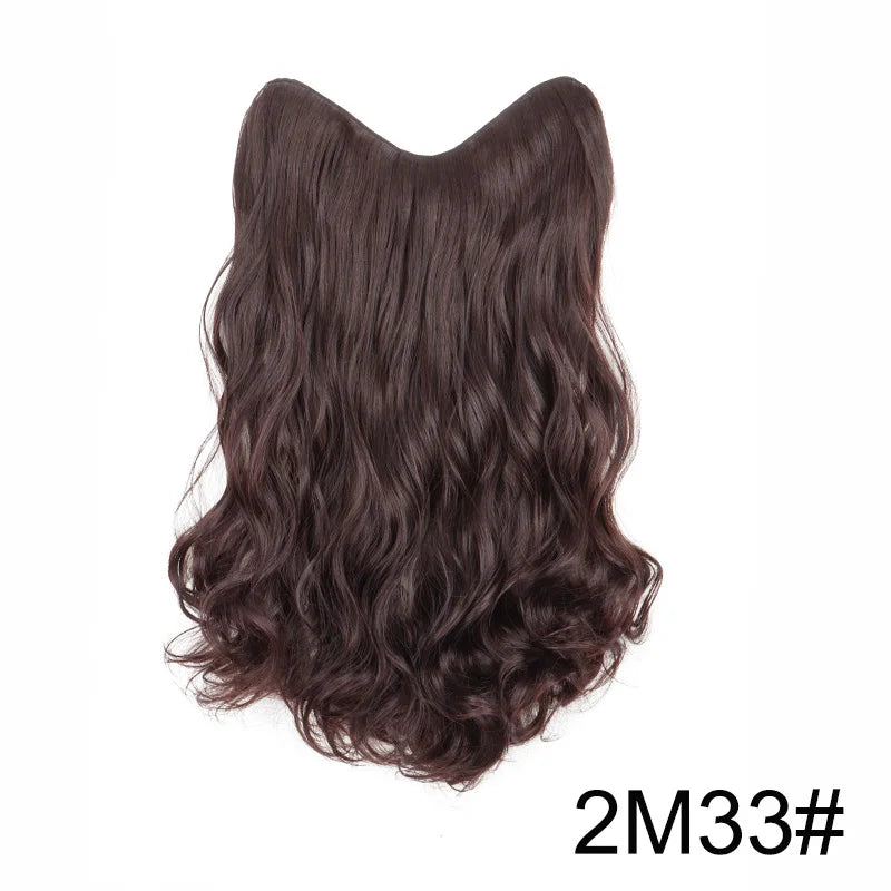 20-Inch Long Curly Clip-In Hair Extensions