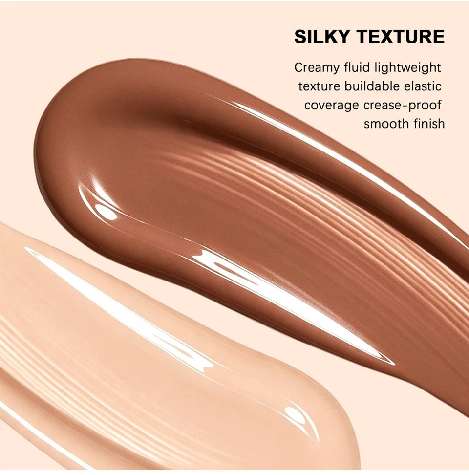 Full Coverage Waterproof Liquid Concealer for Face and Body Makeup - 12