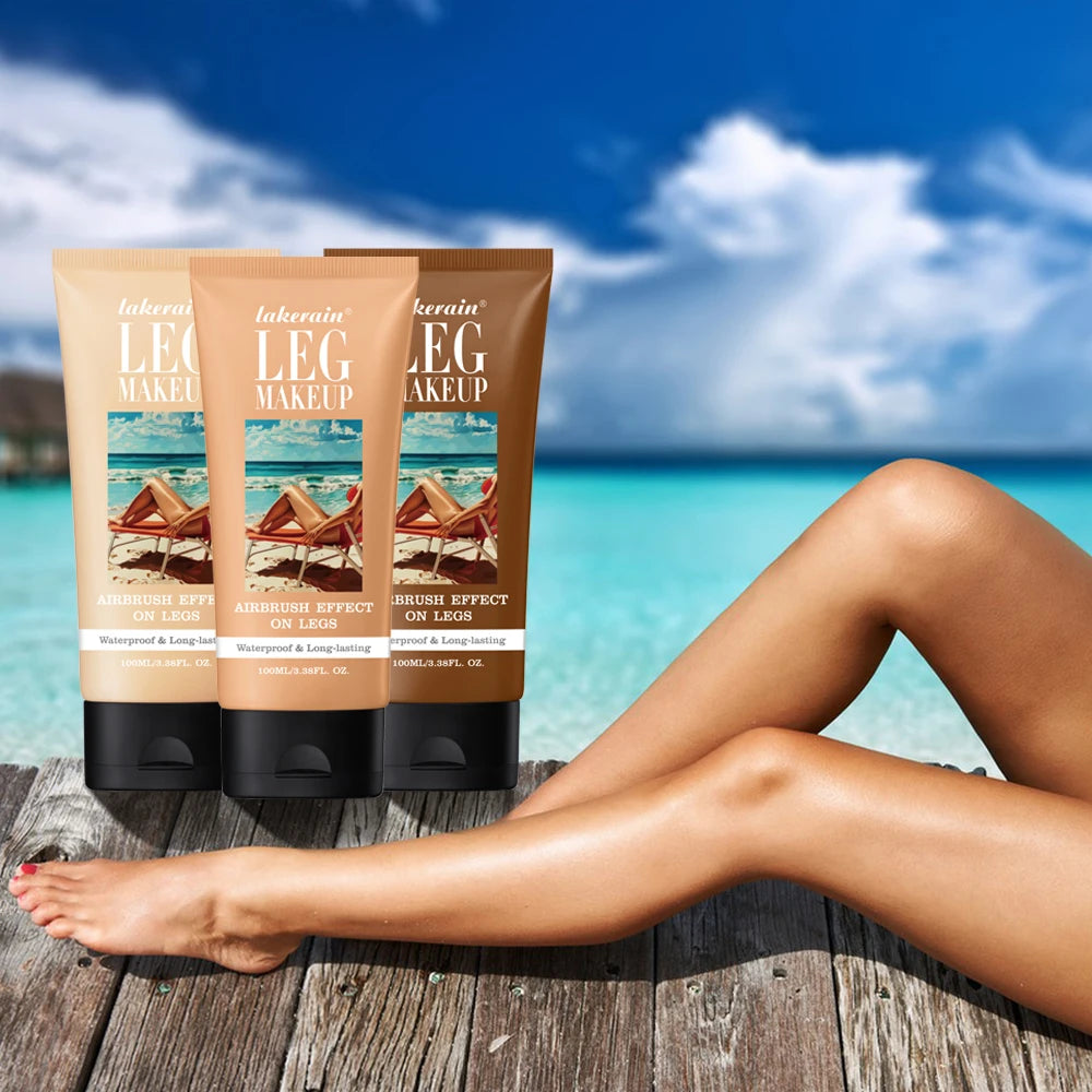 Waterproof Liquid Leg Makeup Foundation for Flawless Even Skin Tone