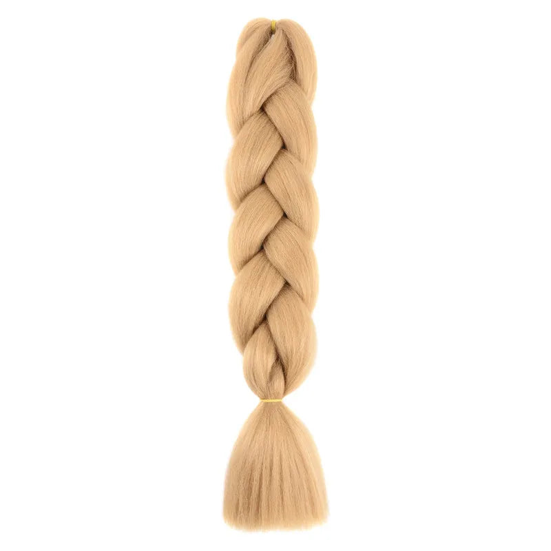 24-Inch Synthetic Jumbo Braiding Hair Extensions for Styling - 20