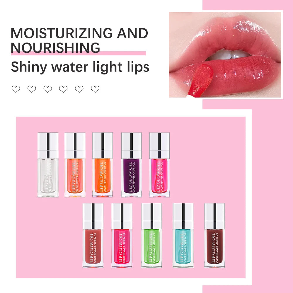 Hydrating Crystal Jelly Lip Oil for Fuller and Glossy Lips - 3