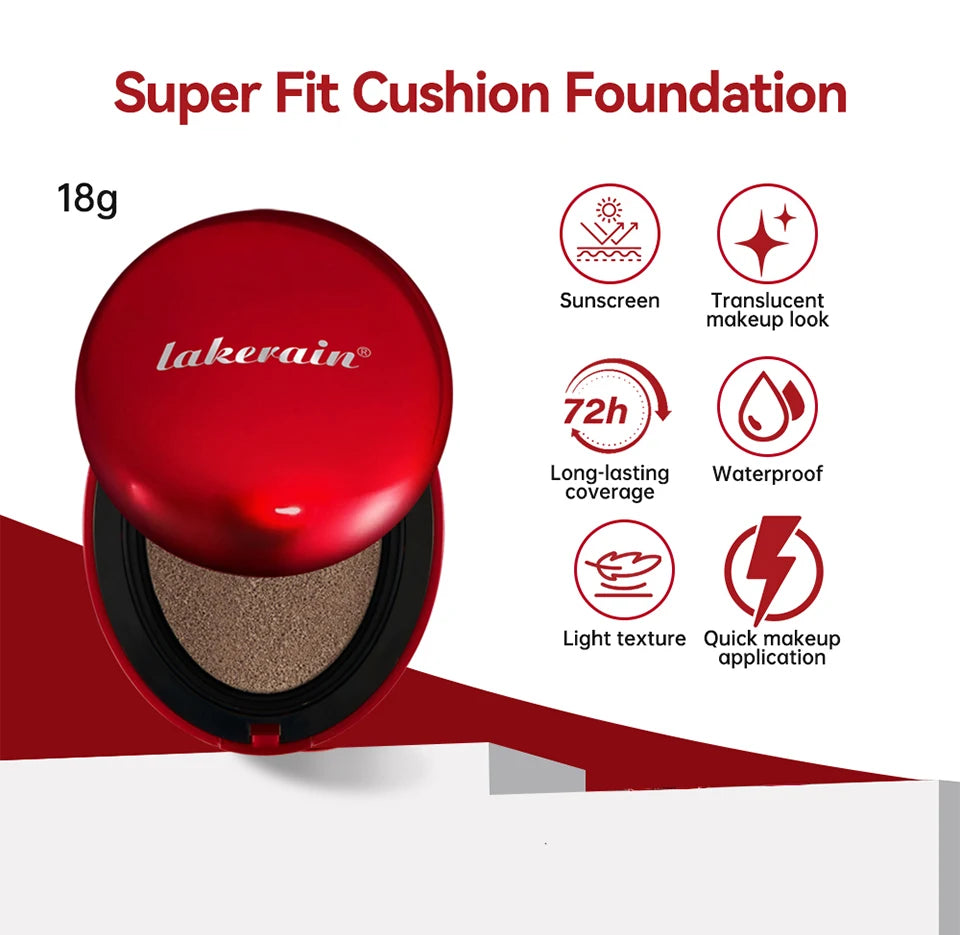 Long-Lasting Semi-Matte Cushion Foundation for Flawless Coverage - 10