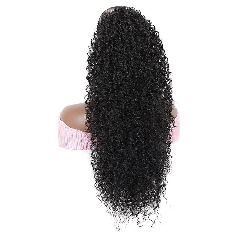 Afro Kinky Curly Drawstring Ponytail Extension - 14