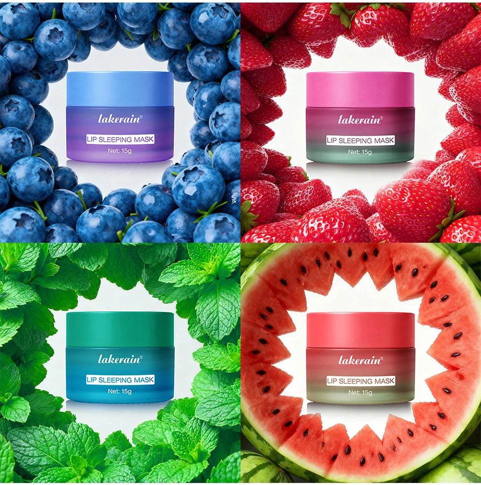 Dual-Color Hydrating Lip Sleeping Mask for Dry and Cracked Lips - 20