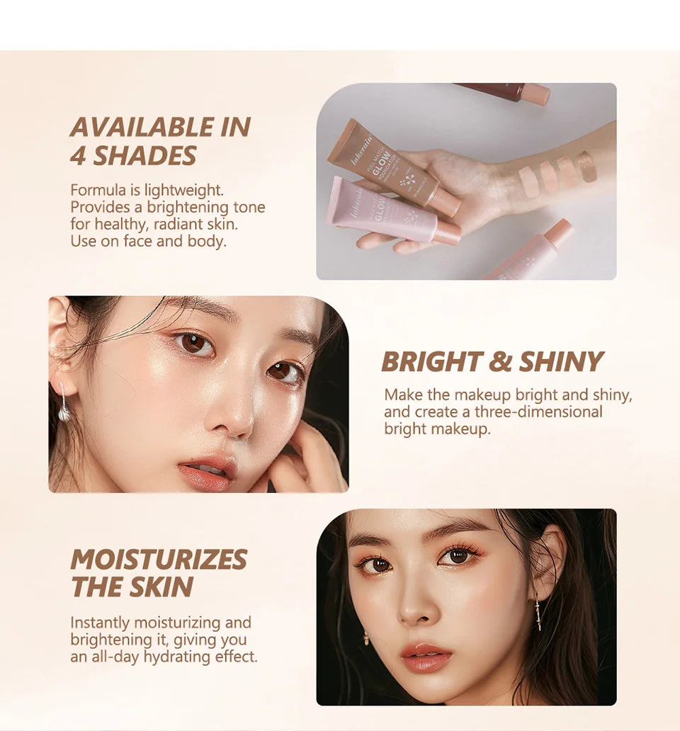 Liquid Illuminating Foundation and Highlighter for Face and Body - 9
