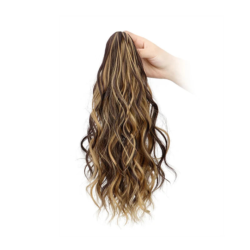 14-Inch Curly Claw Clip Ponytail Hair Extension