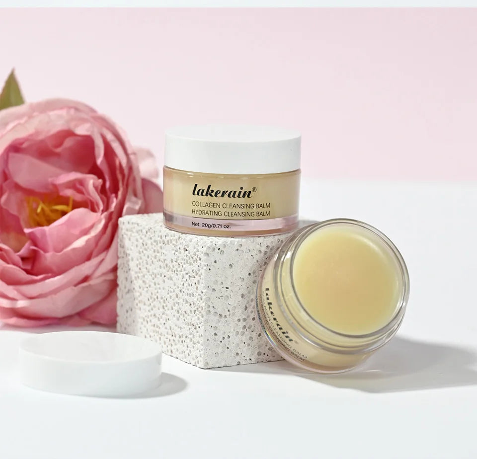Collagen Cleansing Balm for Deep Makeup Removal and Hydrated Skin