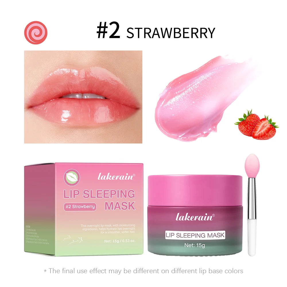 Dual-Color Hydrating Lip Sleeping Mask for Dry and Cracked Lips - 23