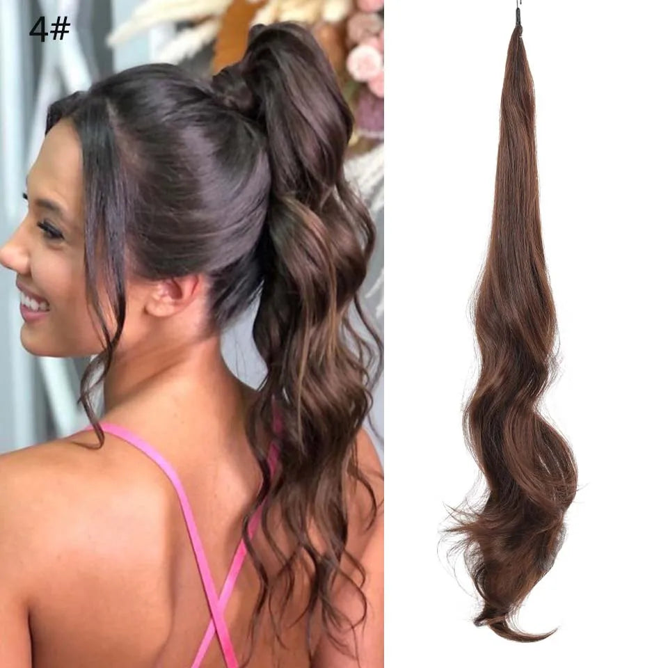 Wavy Wrap Around Ponytail Extension - 22