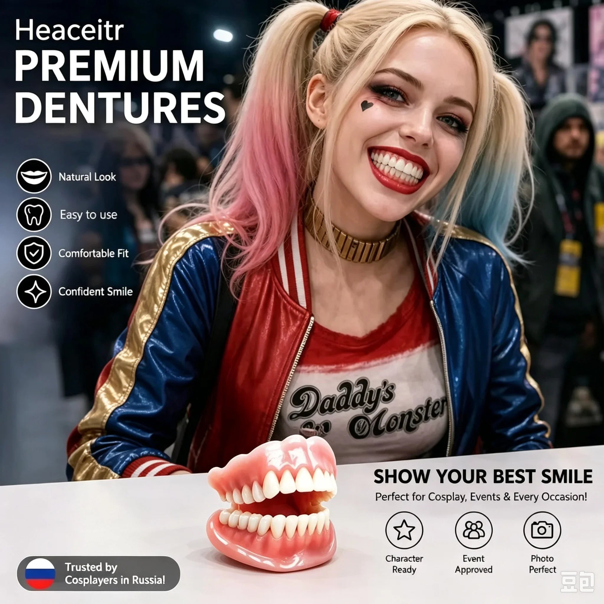 Custom Fit Temporary Denture Veneers for Instant Natural Smile Restoration - 10