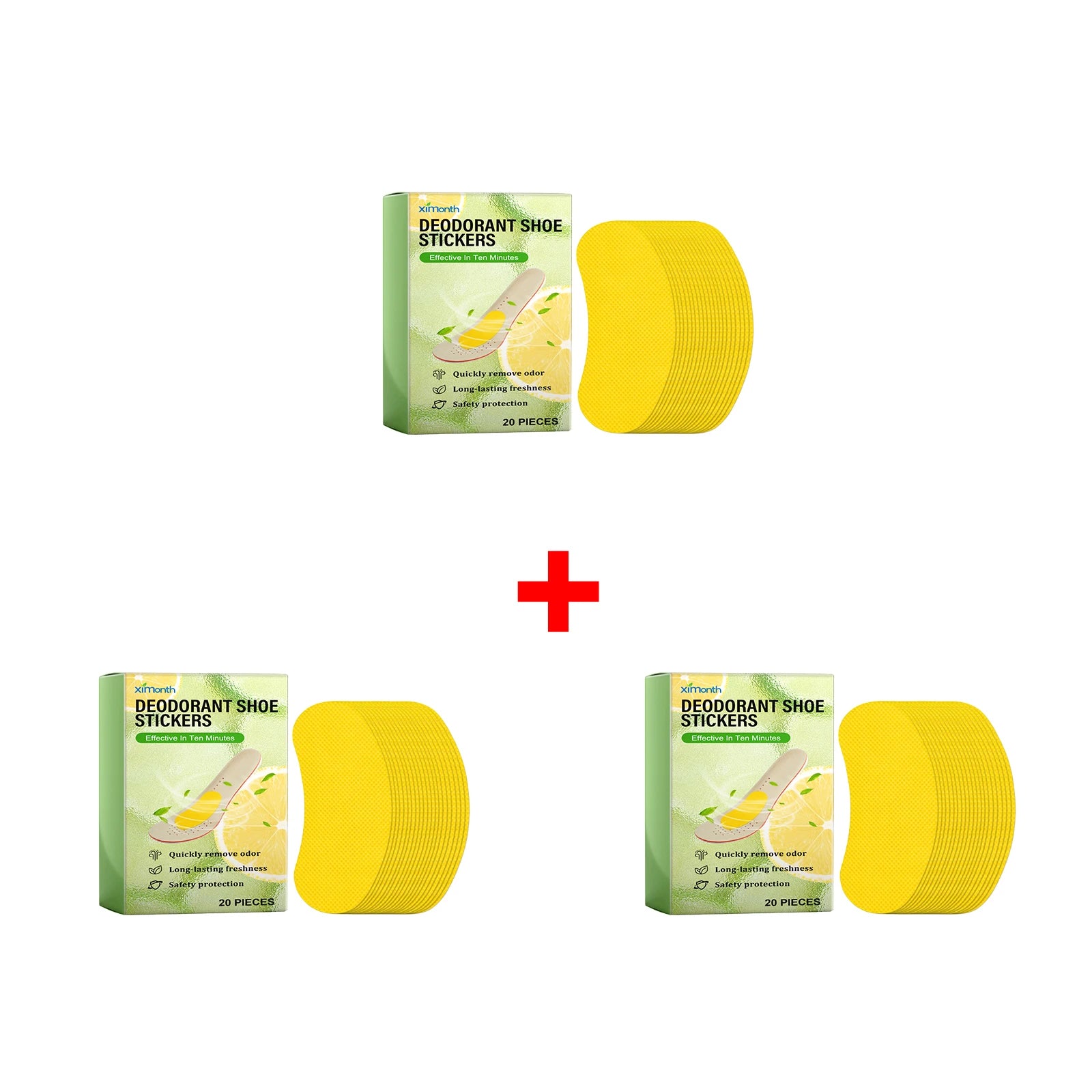 Deodorant Shoe Odor Removal Patches for Daily Freshness - 14