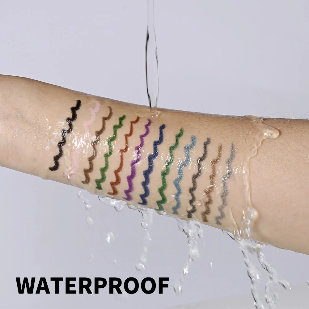 Waterproof Long-Lasting Eyeliner Pencil for Precise Smokey Eye Makeup