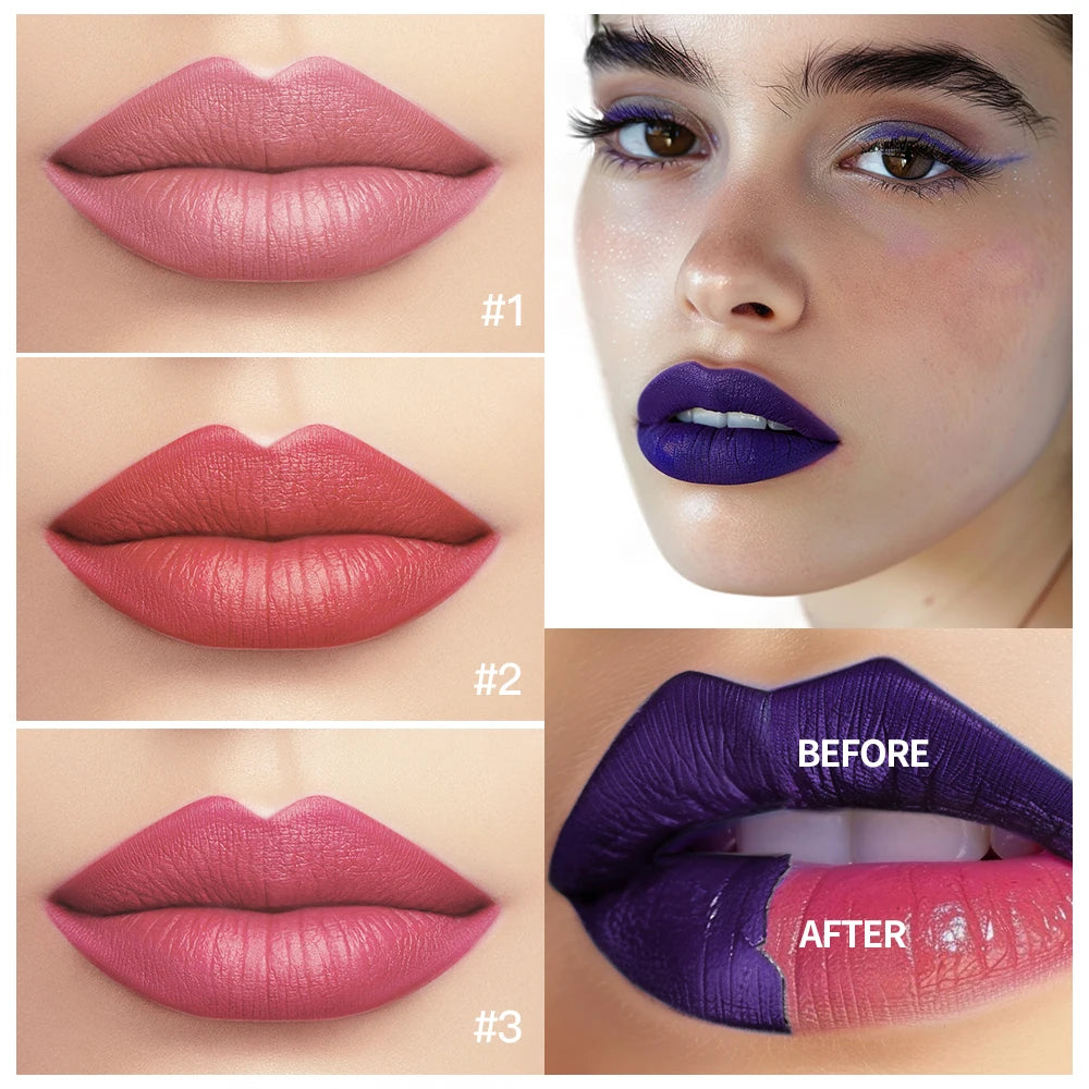 Waterproof Peel-Off Lip Stain for Long-Lasting Hydrating Matte Color - 6