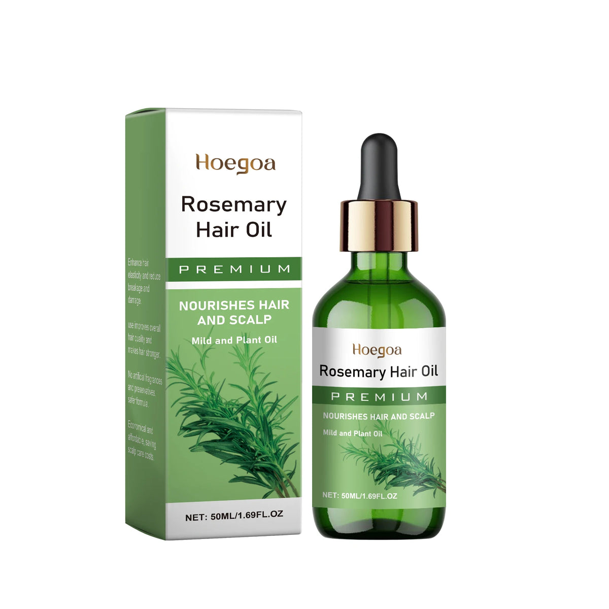 Rosemary Hair Growth Oil for Scalp Treatment and Thickening