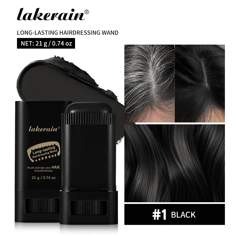 Temporary Hair Root Touch Up Stick for Gray Coverage