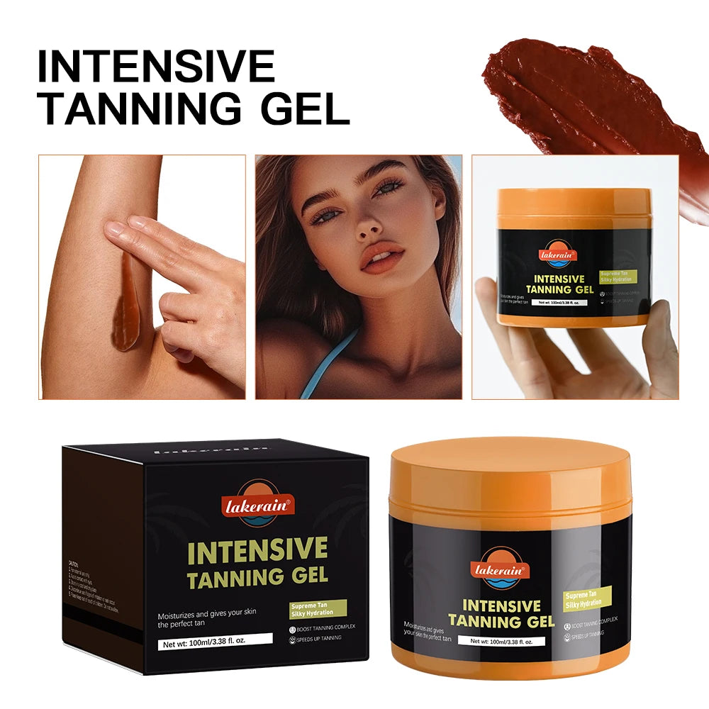 Intensive Tanning Gel for a Deep Sun-Kissed Glow and Radiant Skin